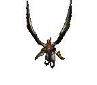 Hell Temptress walking and standing (classic sprite)