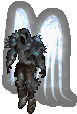 Hadriel walking and standing (classic sprite)