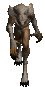 Wolf walking and standing (classic sprite)