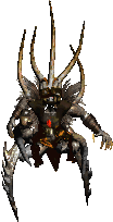 Baal walking and standing (classic sprite)