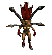 Andariel walking and standing (classic sprite)