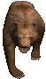 Grizzly walking and standing (classic sprite)