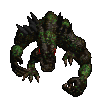 Jungle Hunter walking and standing (classic sprite)