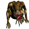 Corpulent walking and standing (classic sprite)