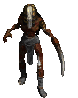 Achmel the Cursed walking and standing (classic sprite)