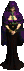 Akara walking and standing (classic sprite)