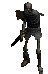 Pindleskin walking and standing (classic sprite)